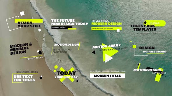 Videohive Modern Titles 35478768