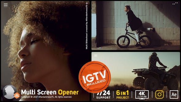 Videohive - Multi Screen Opener V3 - 31144549