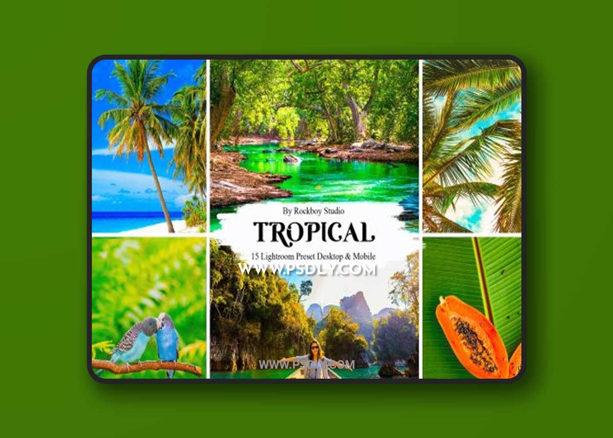 15 Tropical Lightroom Presets