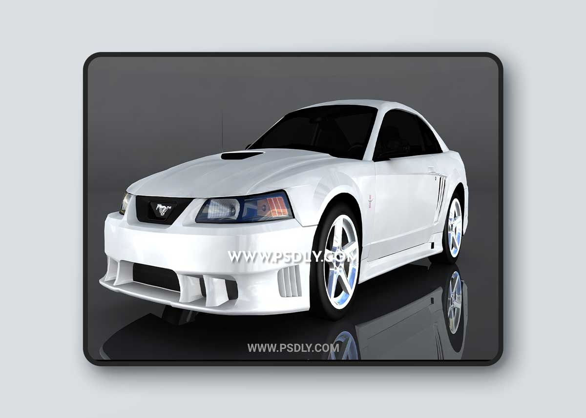 2000 Saleen S281 3d model Model o175638