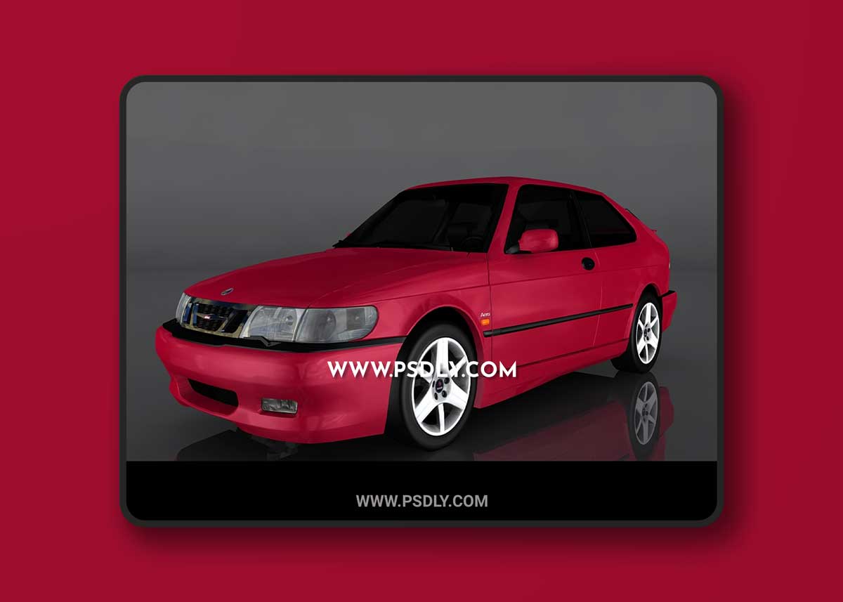2002 Saab 9-3 Aero 3d model Model o175651