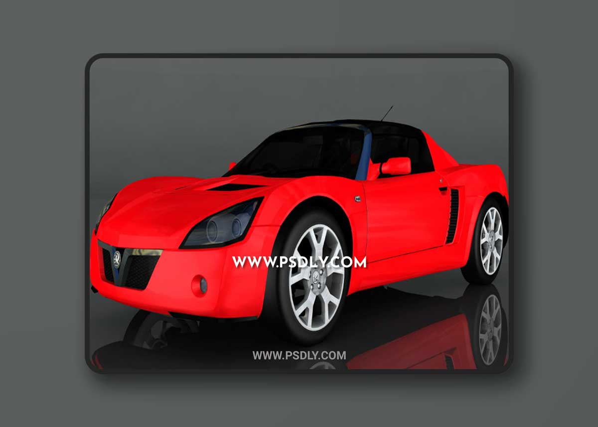 2002 Vauxhall VX220 3d model Model o175654