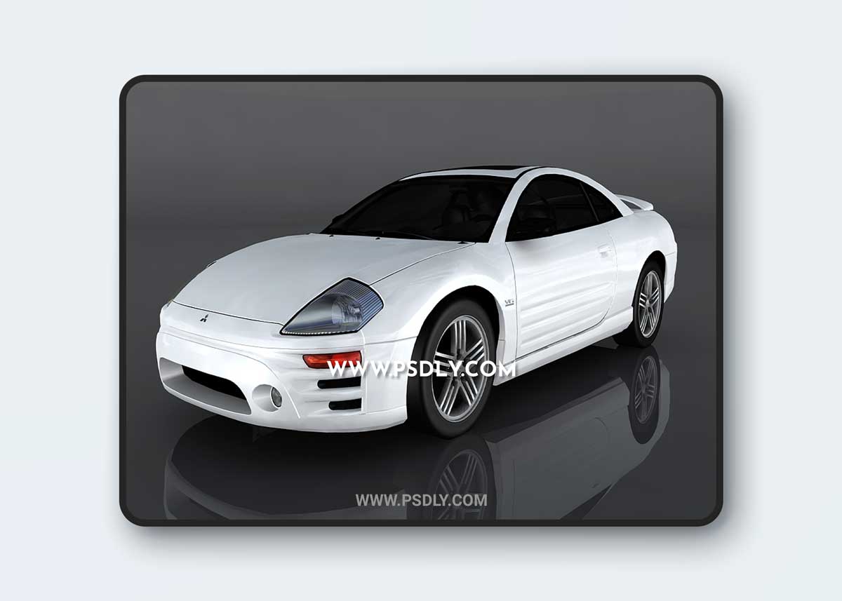 2003 Mitsubishi Eclipse GT 3d model Model o175662
