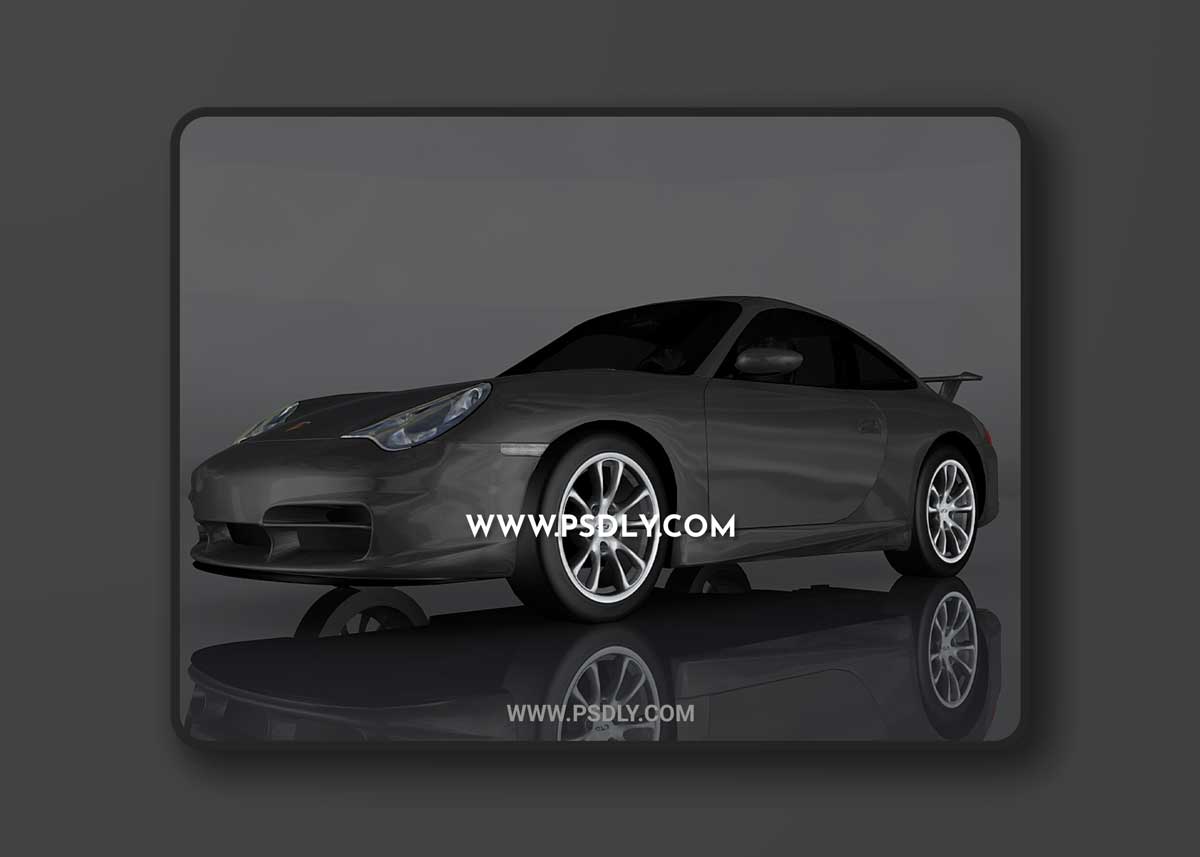2004 Porsche 911 GT3 996 3d model Model o175680