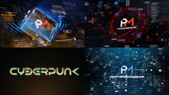 Videohive Cyberpunk Intros 35831204