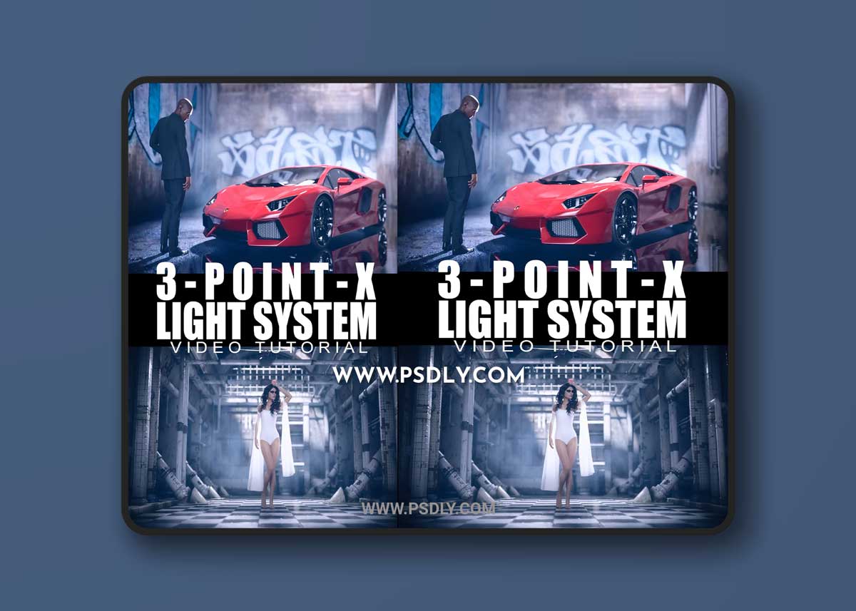 3 Point X Light System - Video Tutorial