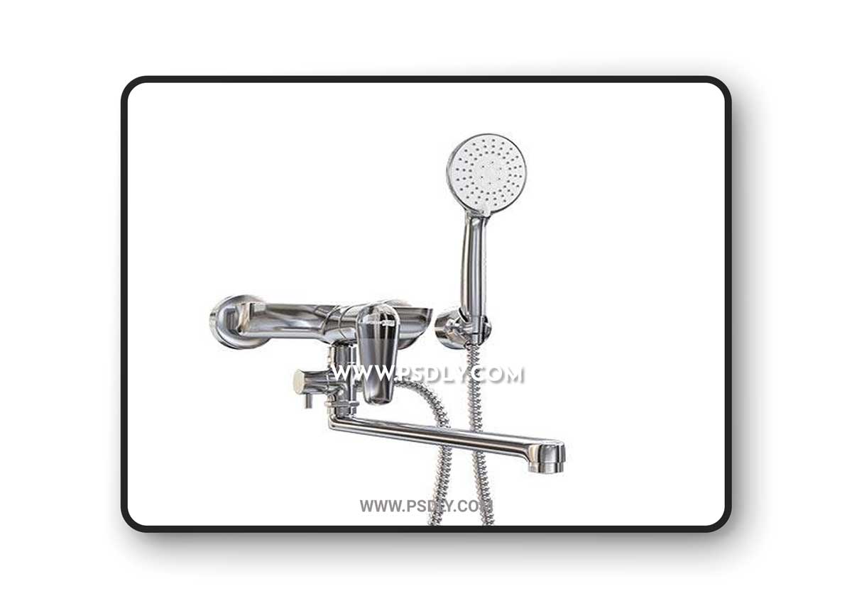 3D model Faucet Set 1 3D Model