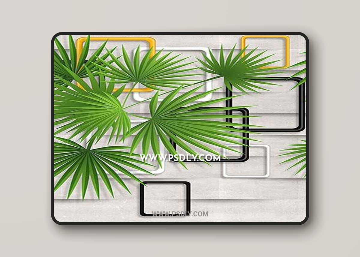 3D texture abstraction and exotic leaves