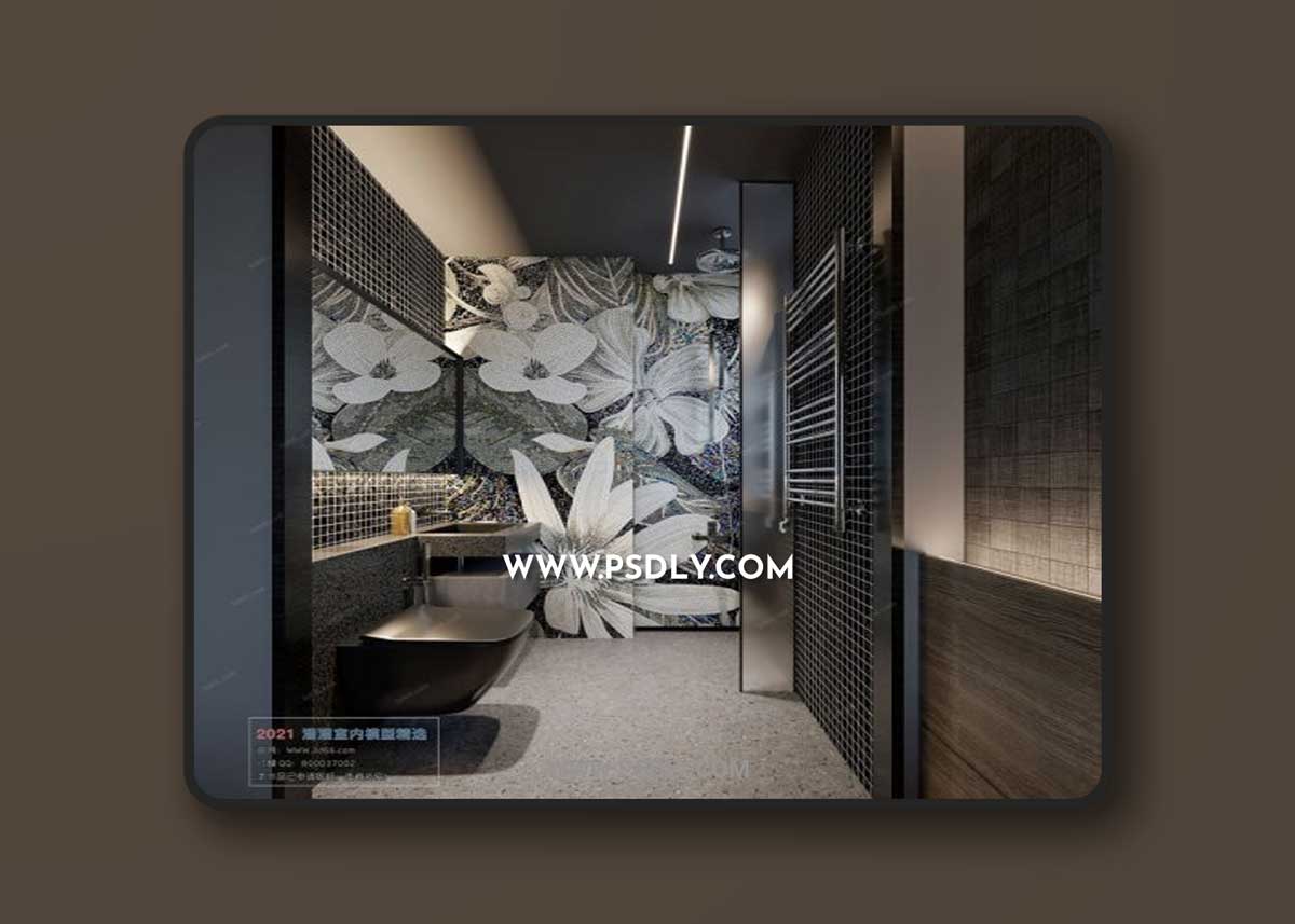 3d66 2021 | Bathroom 07 3D Model