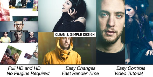 Videohive Simple Slides 7054112