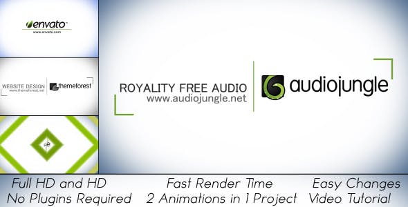 Videohive Simple Logo Reveal 4017636