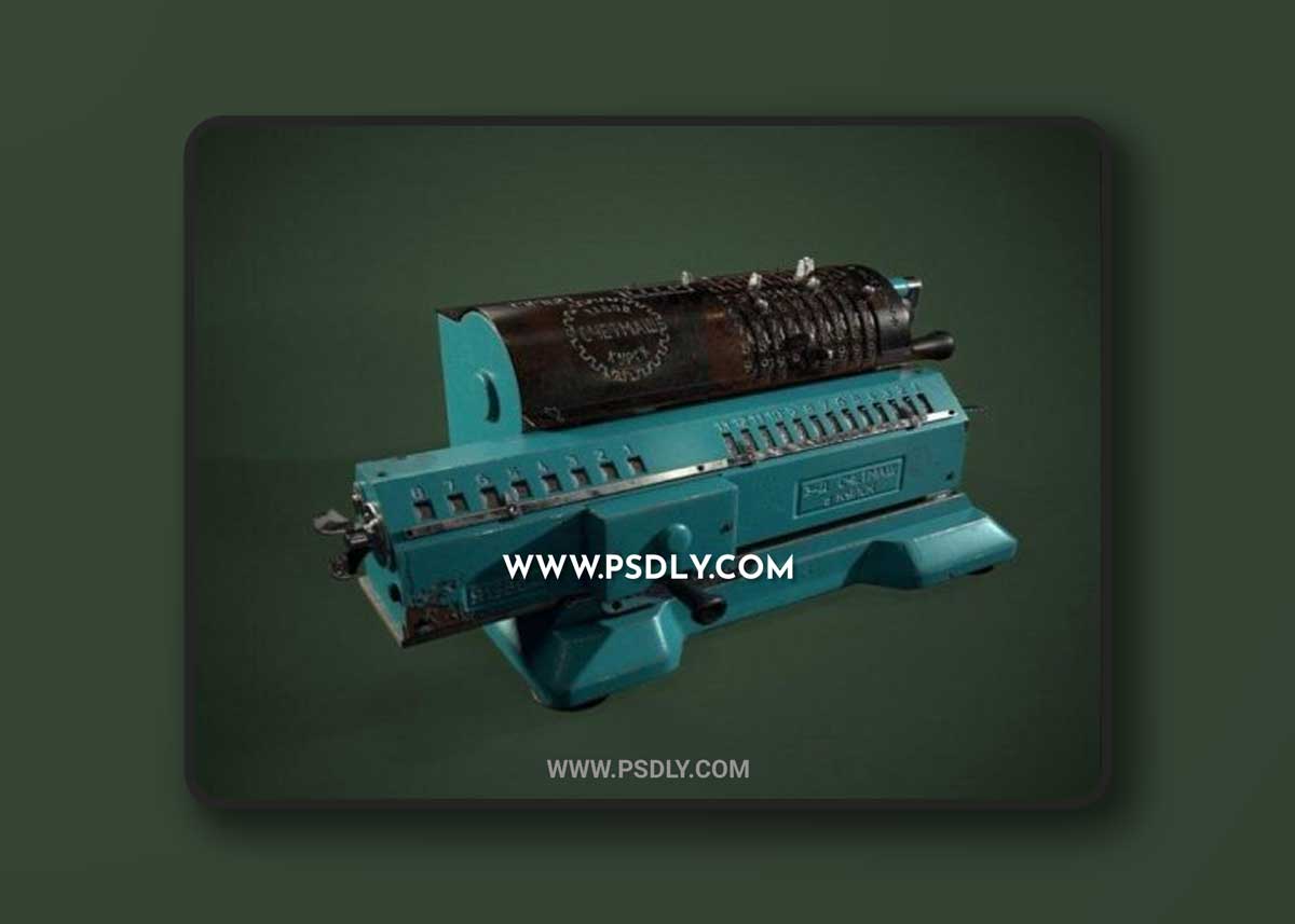 Adding machine 3D Model