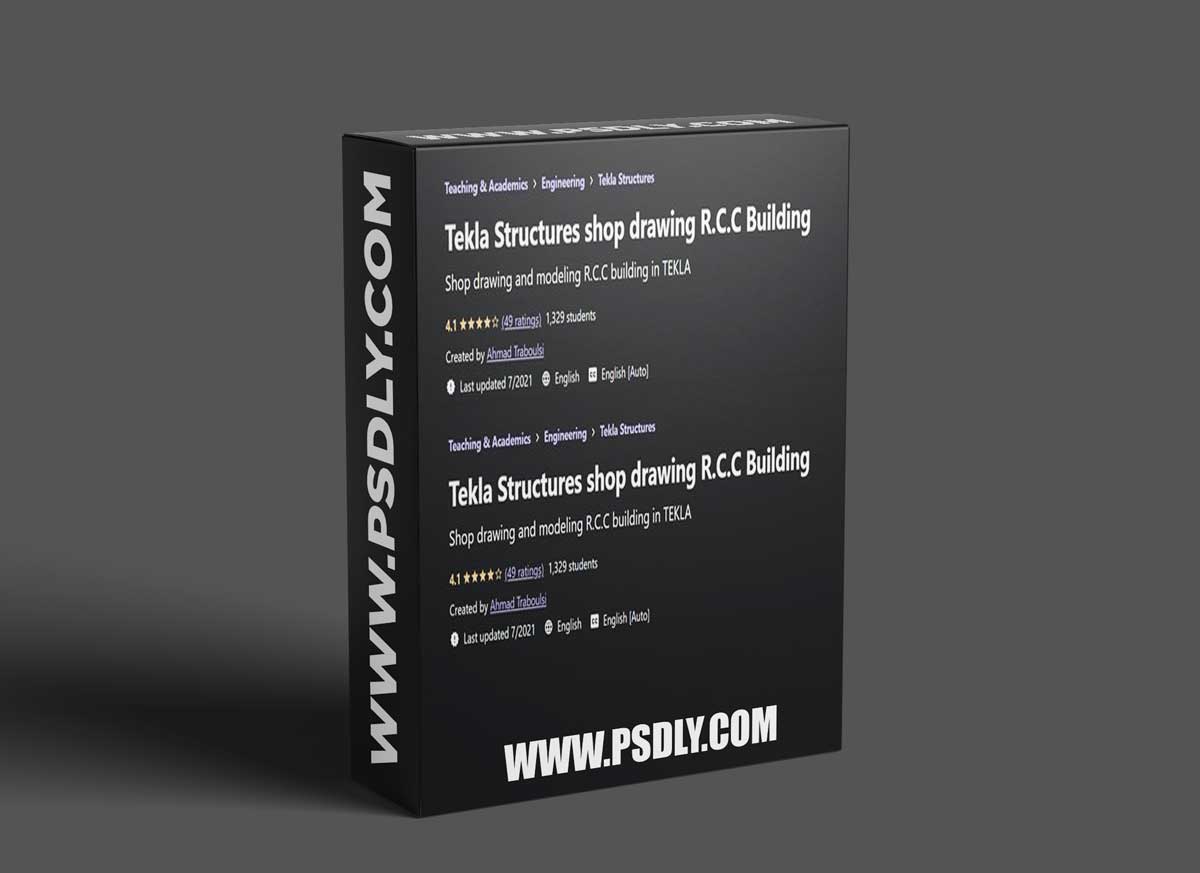 Ahmad Traboulsi - Tekla Structures Shop Drawing R.C.C Building