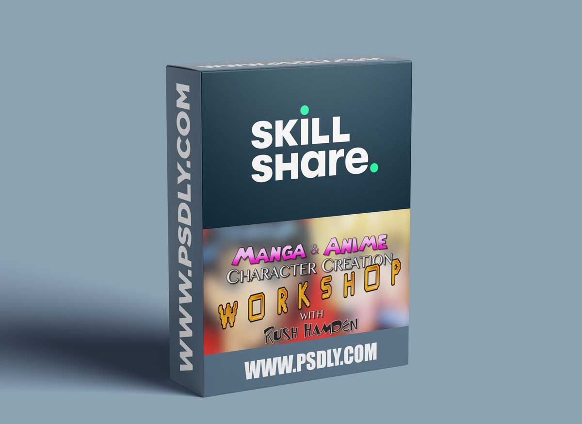 Anime/Manga Character Creation Workshop with Rush Hamden - Draw, Ink and Color Male Characters