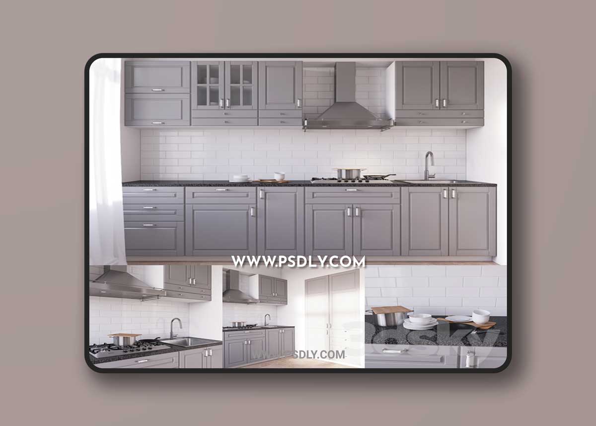 BODBYN Kitchen 3D Model