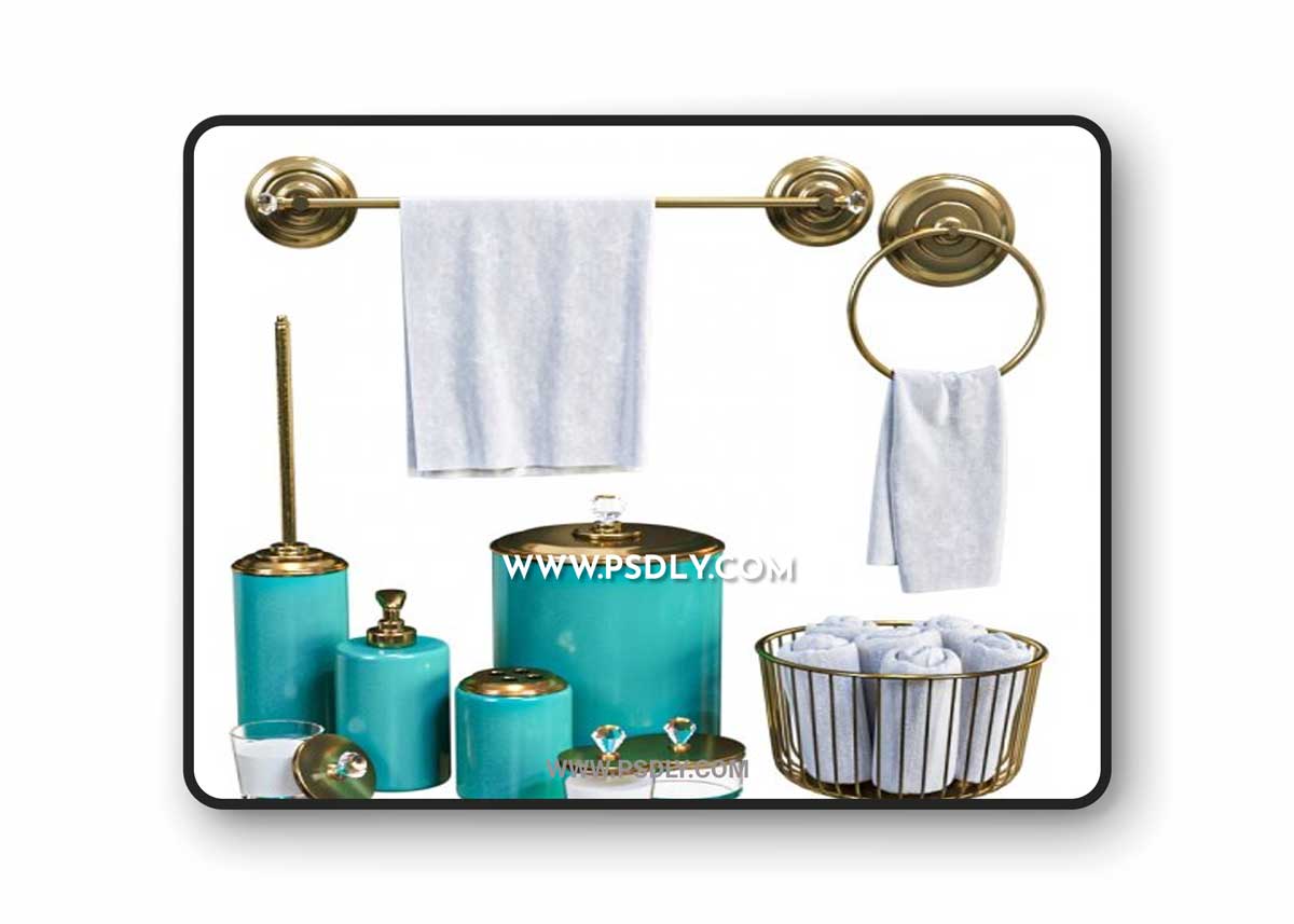 Bath accessories 3D Model