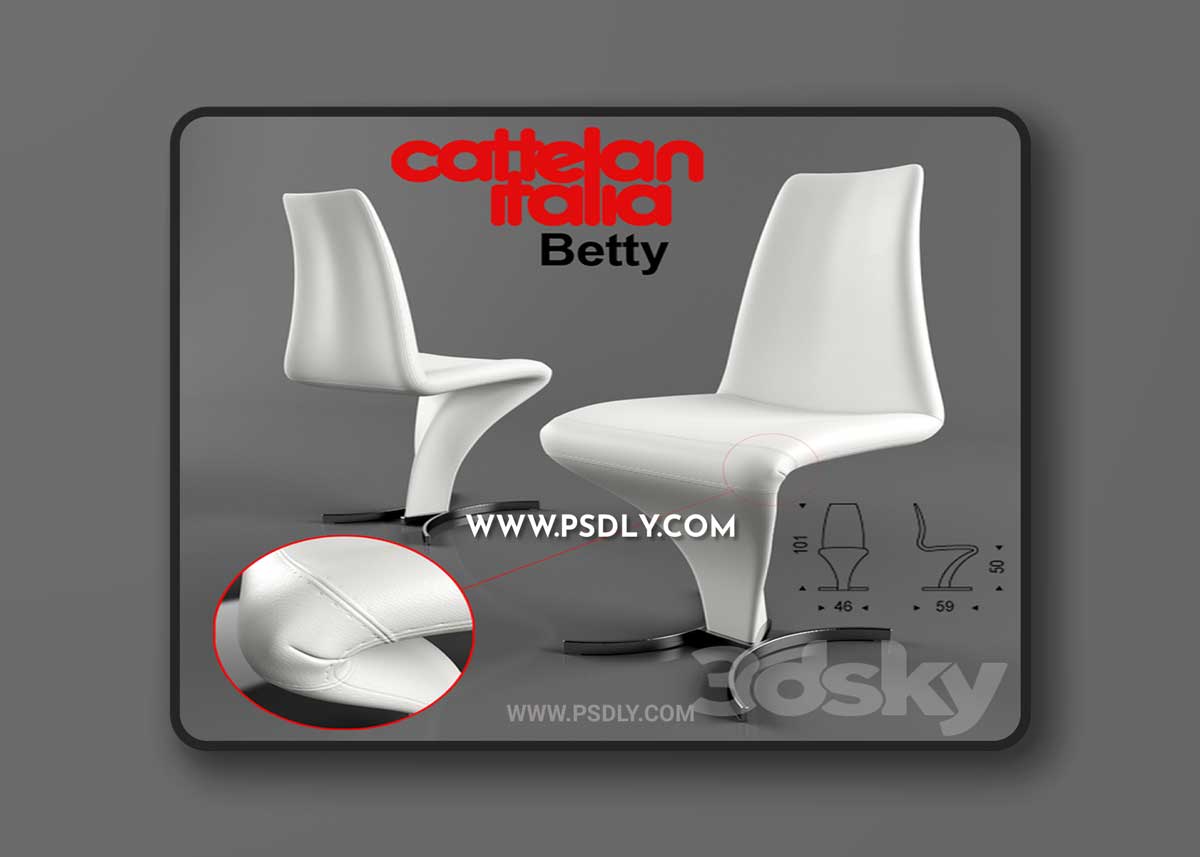 Cattelan italia – Betty 3D Model