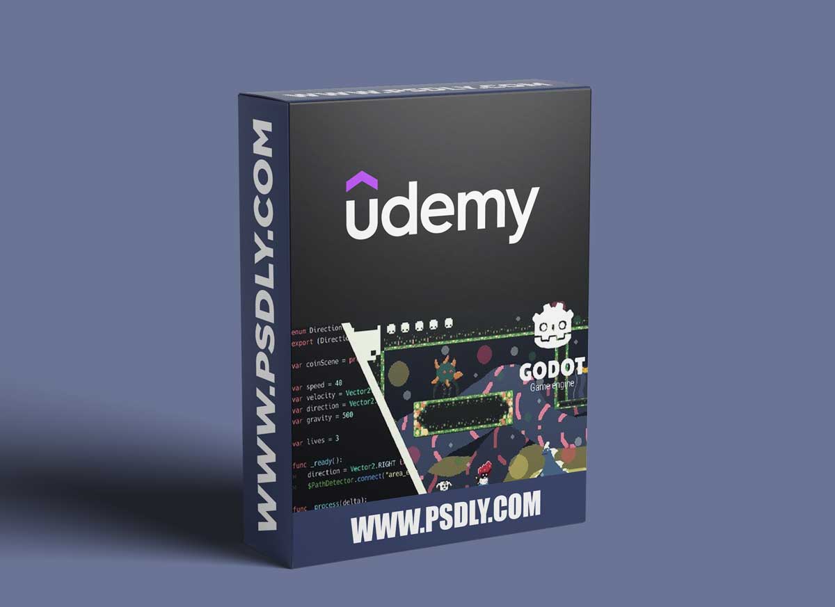 Create a complete 2D Platformer game with Godot engine