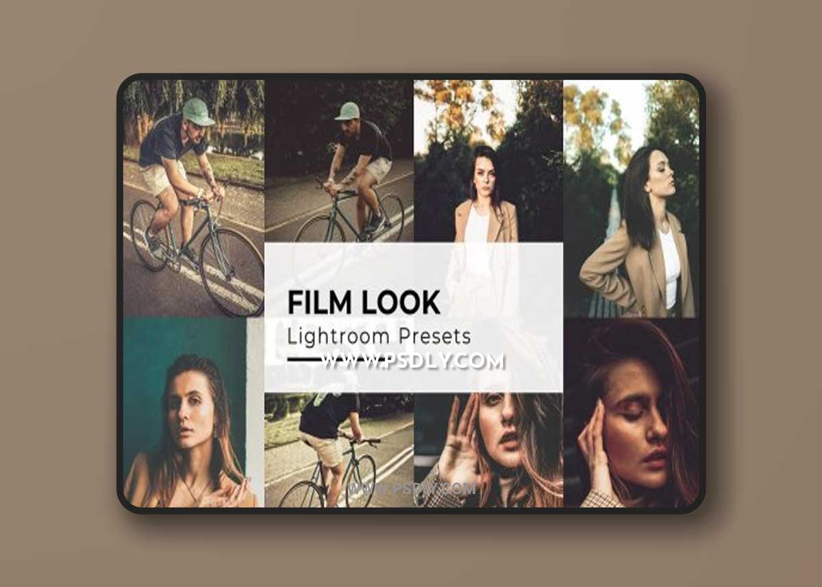 CreativeMarket - 10 Film Look Lightroom Presets 6905536