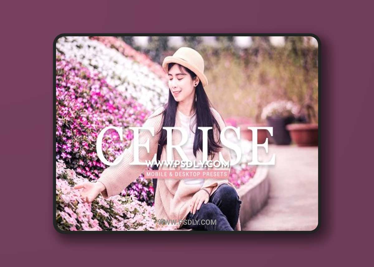 CreativeMarket - Cerise Pro Lightroom Presets 6896655
