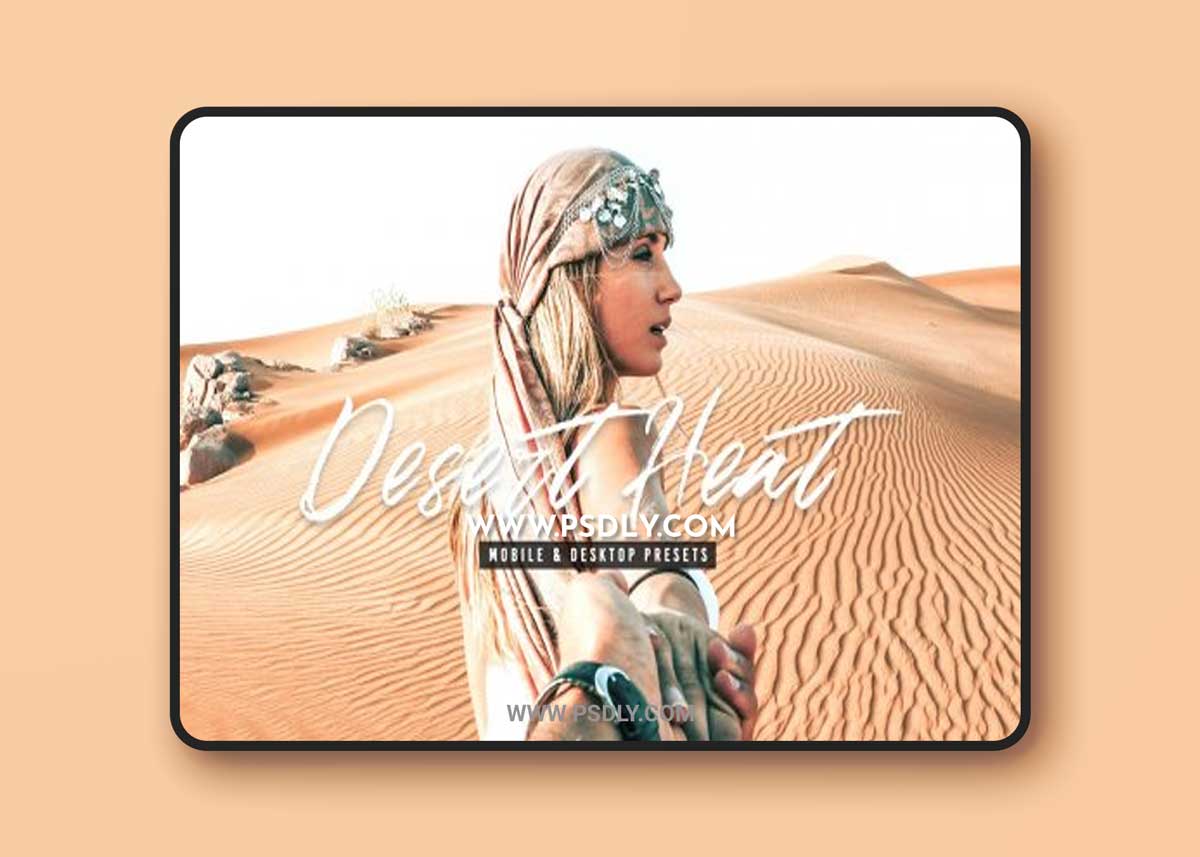 CreativeMarket - Desert Heat Pro Lightroom Presets 6812429