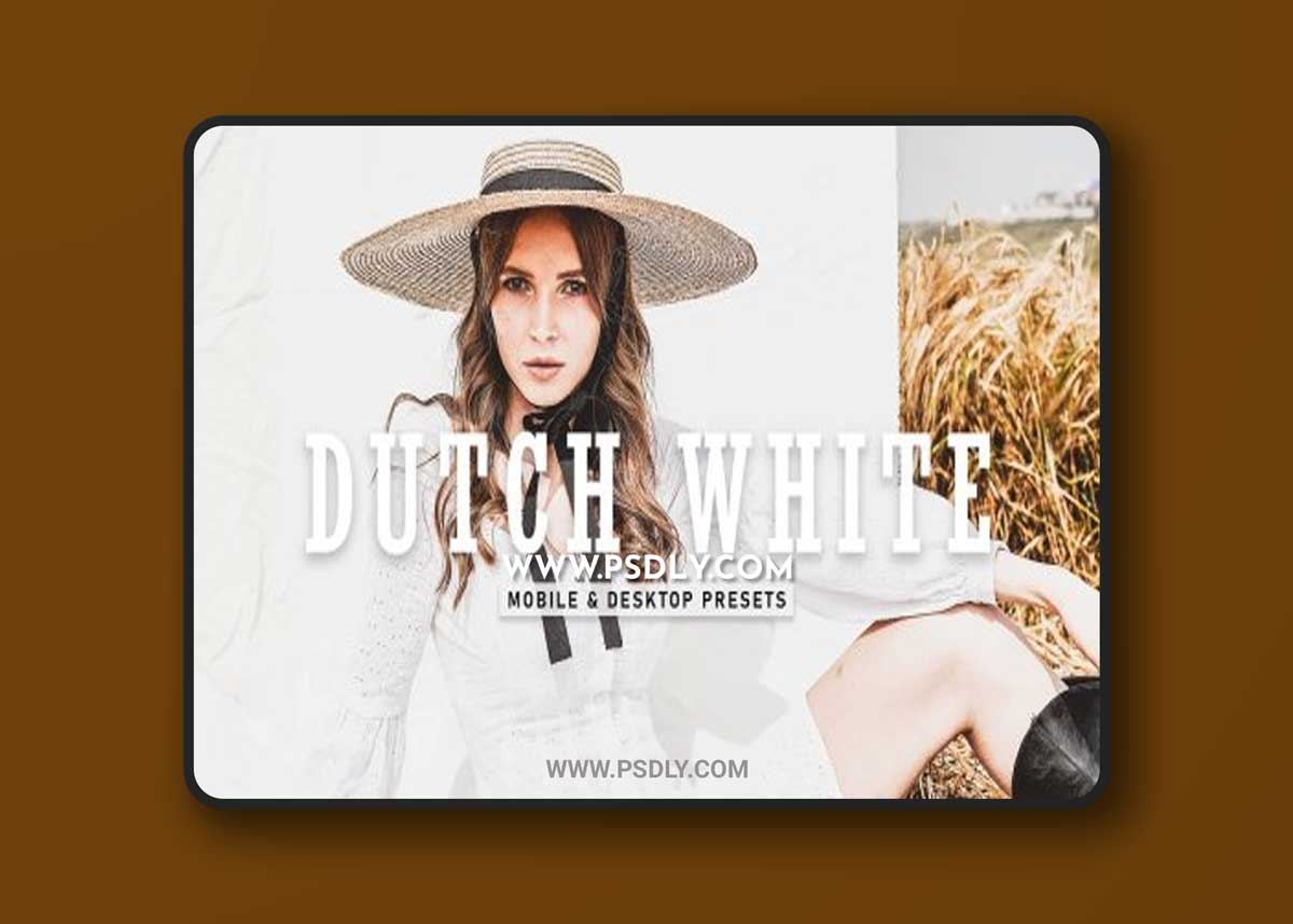 CreativeMarket - Dutch White Pro Lightroom Presets 6898035