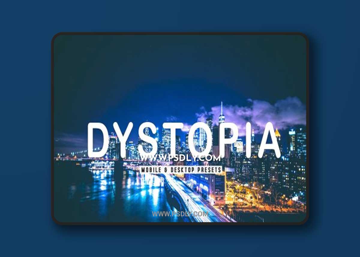 CreativeMarket - Dystopia Pro Lightroom Presets 6812464