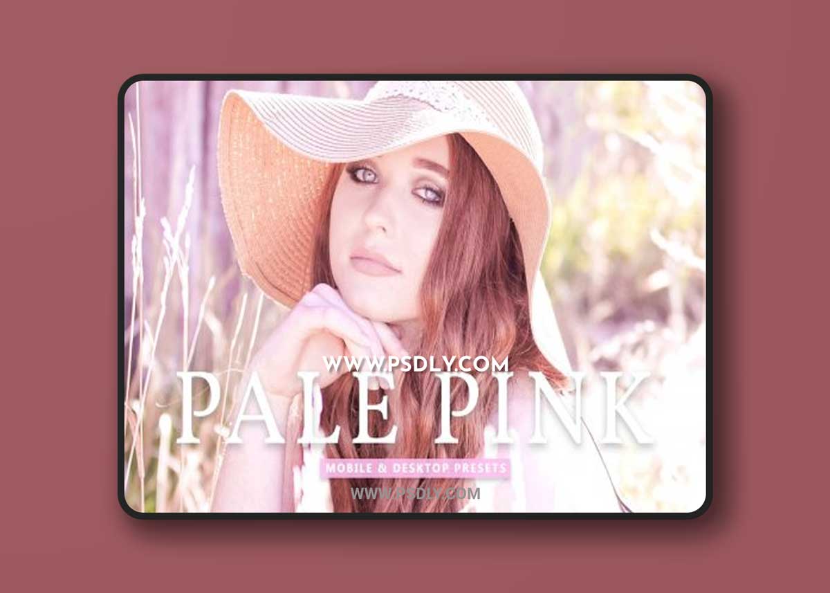 CreativeMarket - Pale Pink Pro Lightroom Presets 6915536