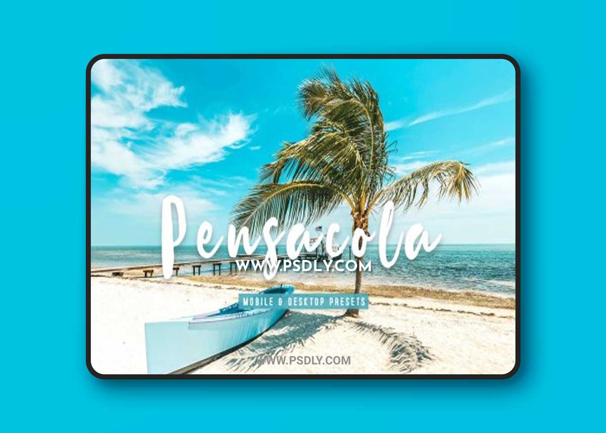 CreativeMarket - Pensacola Pro Lightroom Presets 6814401