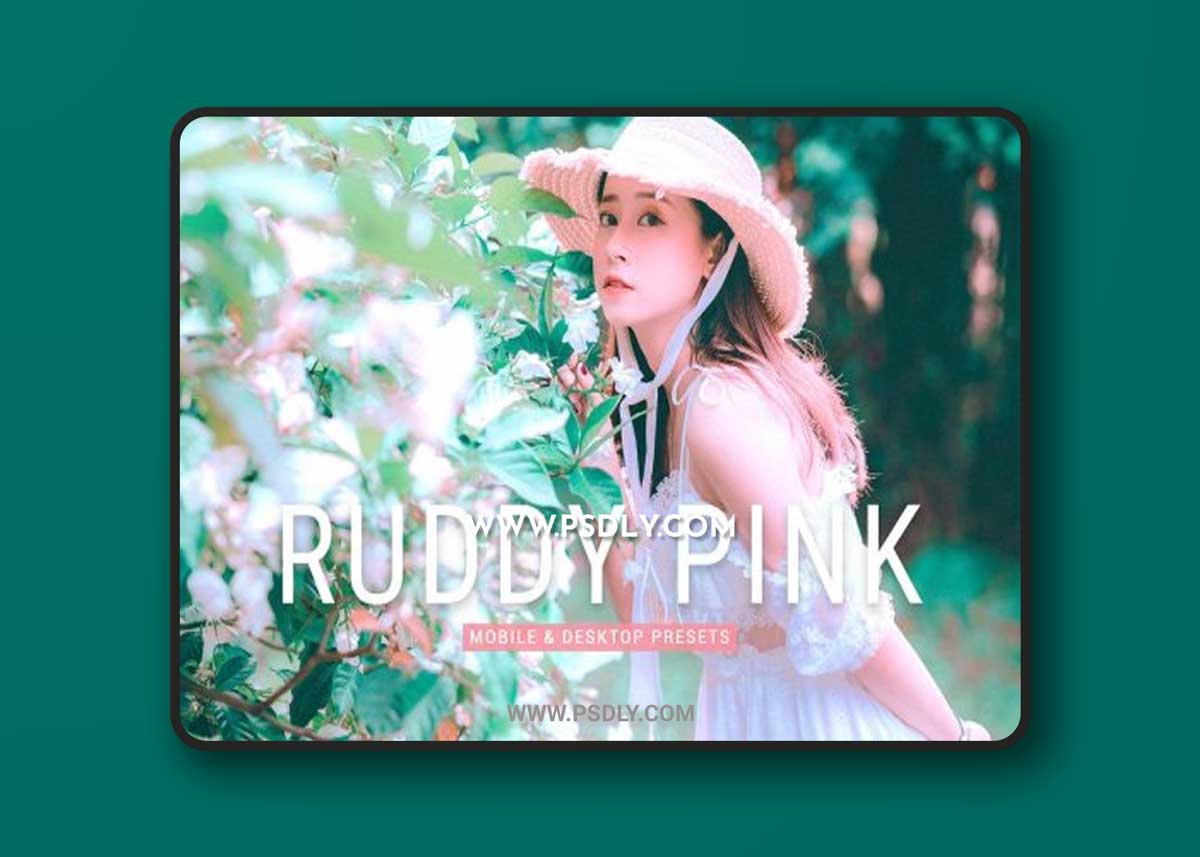 CreativeMarket - Ruddy Pink Pro Lightroom Presets 6916415