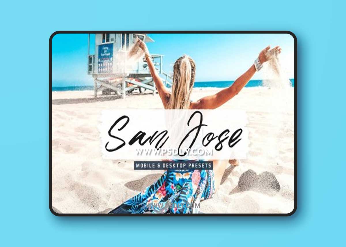 CreativeMarket - San Jose Pro Lightroom Presets 6834835