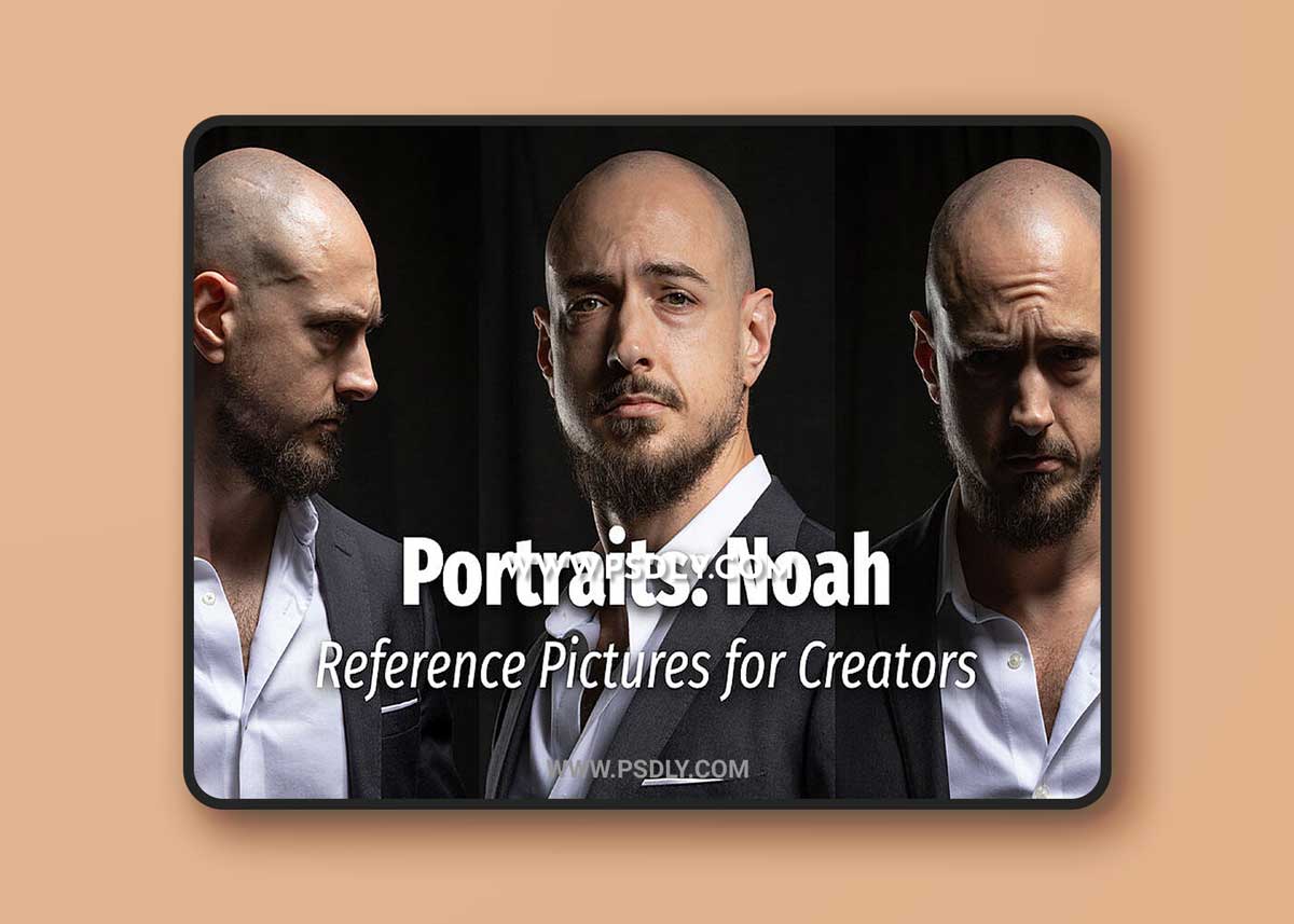 Cubebrush - Reference Pictures - Portraits: Noah