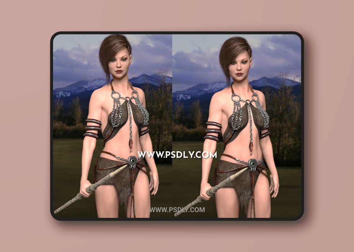 DE Faunia for Ellithia 8 3D Model