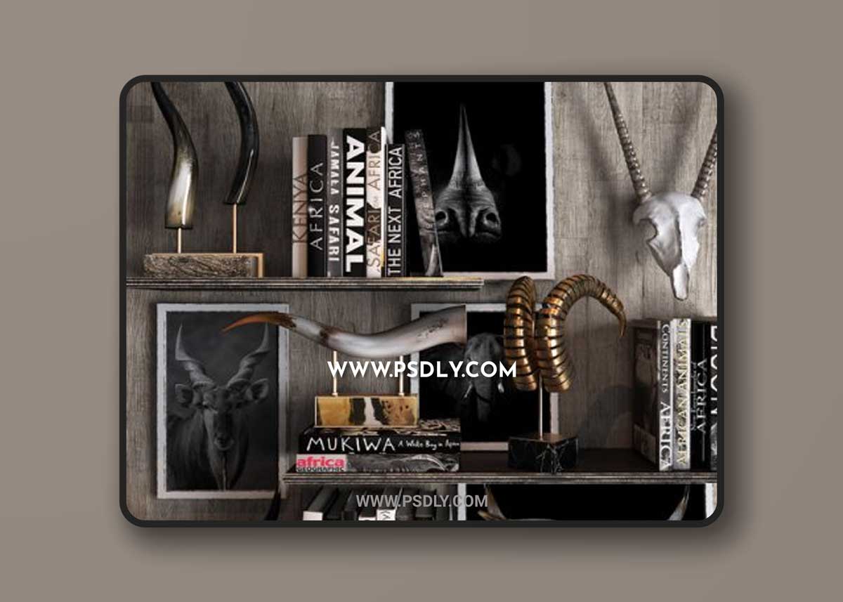 Decorative set 26 3D Models