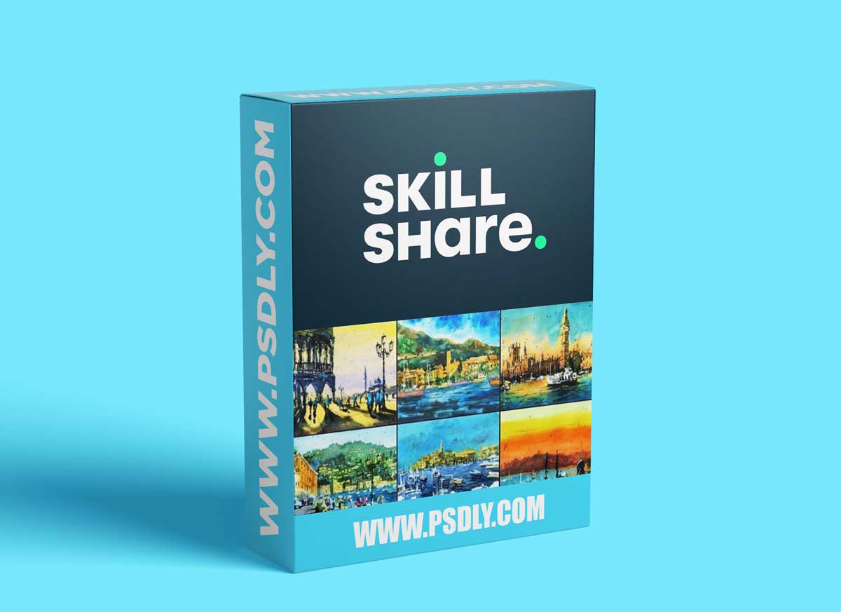 Easy Watercolor Coastal Landscapes