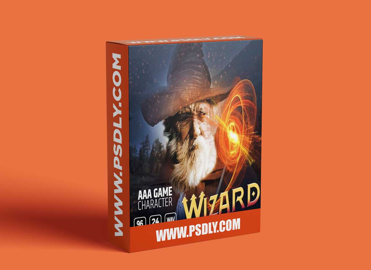 Epic Stock Media AAA Game Character Wizard WAV