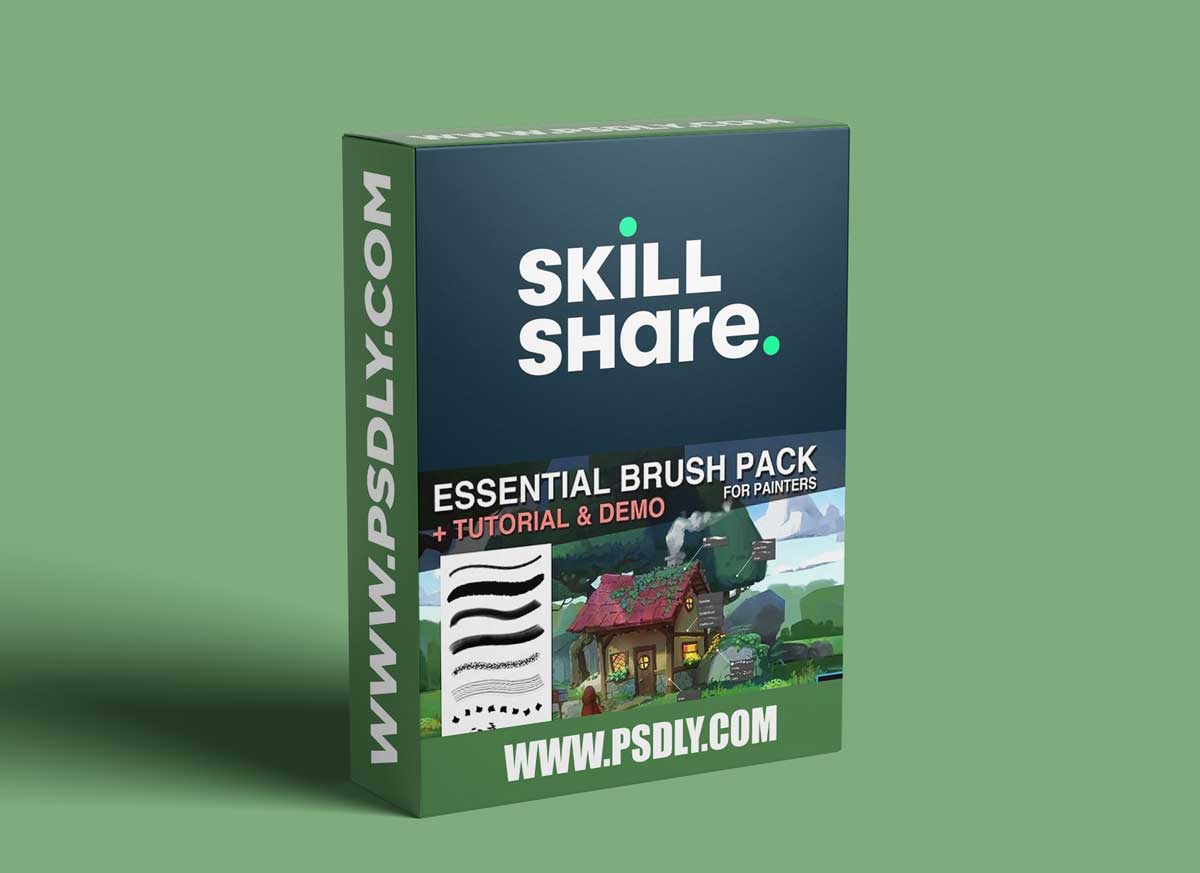 Essential Brush pack for Painters - Stylized environment