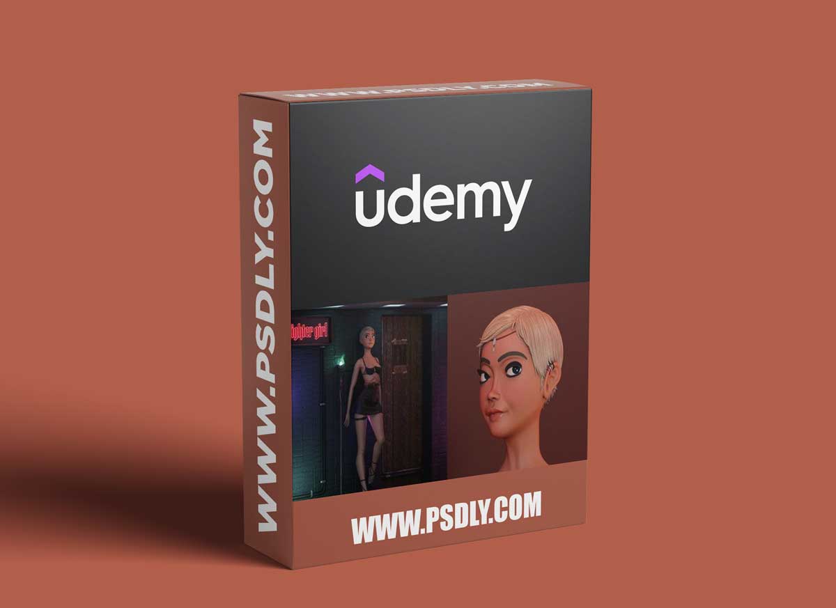 Fighter Girl Character in Blender Tutorial