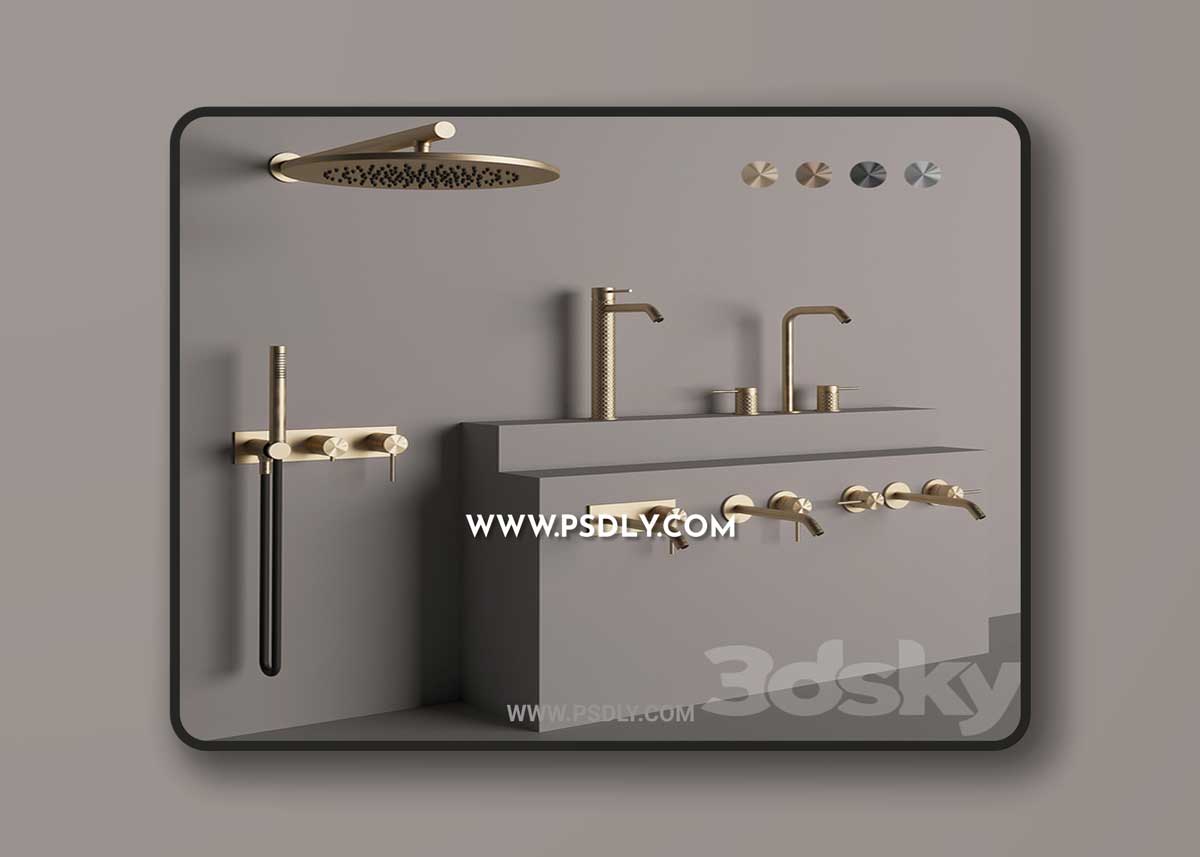 Gessi 316 INTRECCIO 3D Model