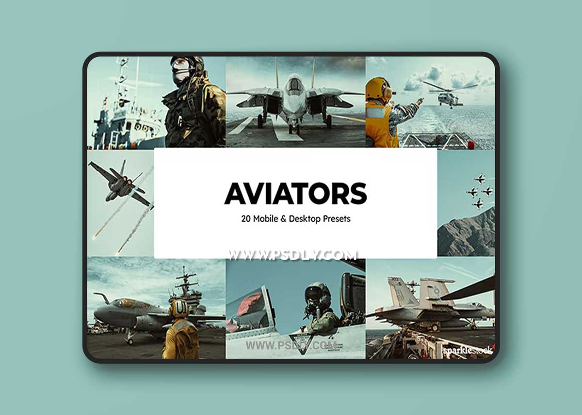 GraphicRiver - 20 Aviators Lightroom Presets 35592061