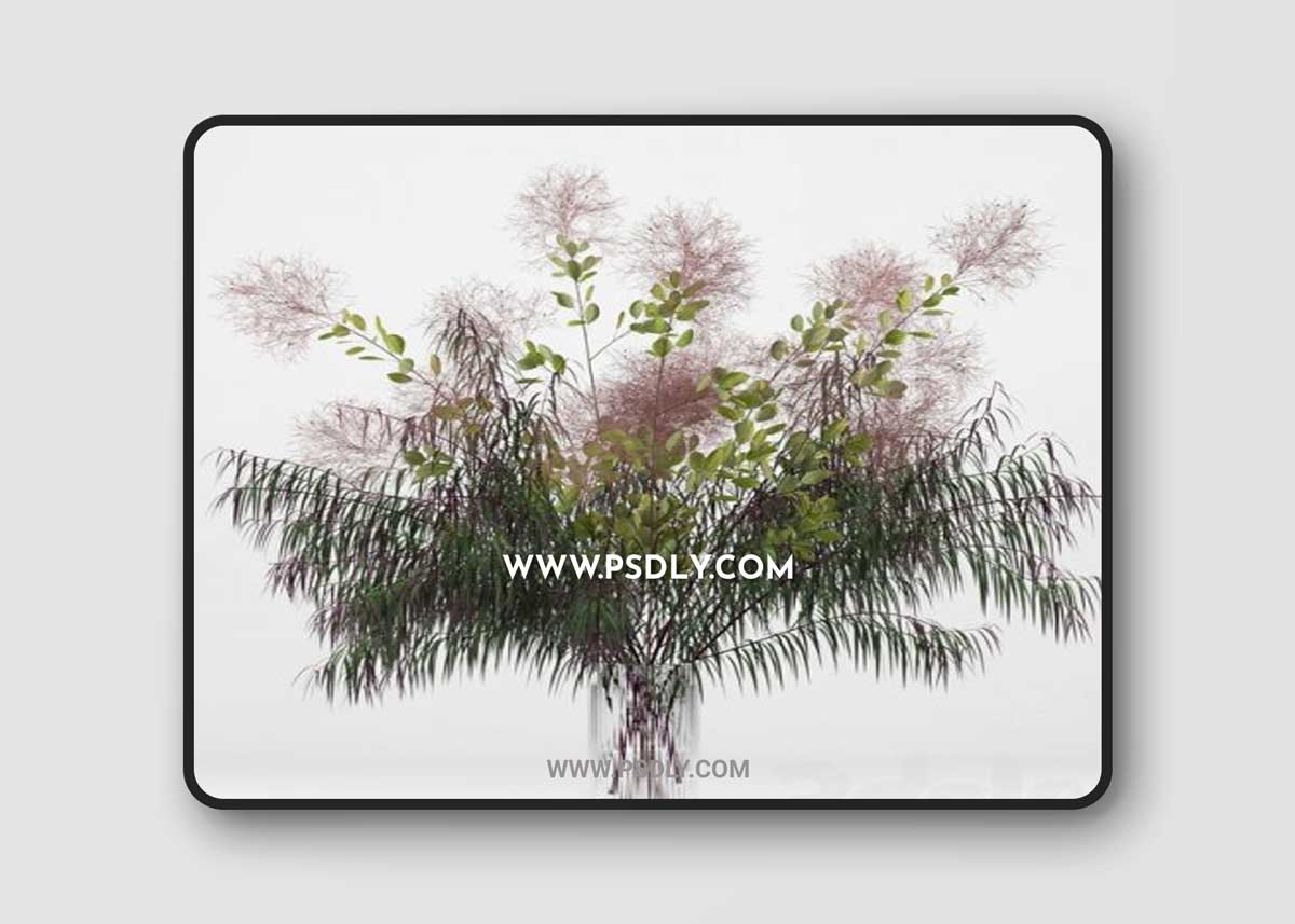 Green symphony - Plant 54 3D Model