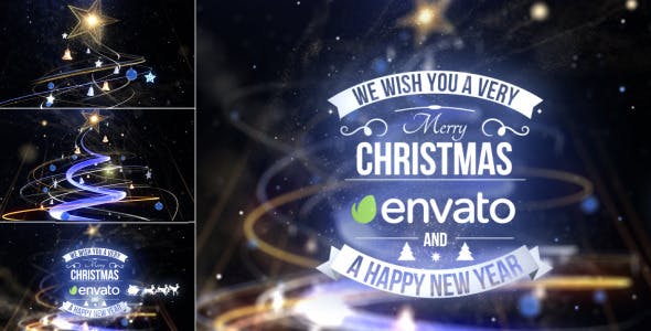 Videohive Magic Christmas And New Year - Holidays Greetings 9681288