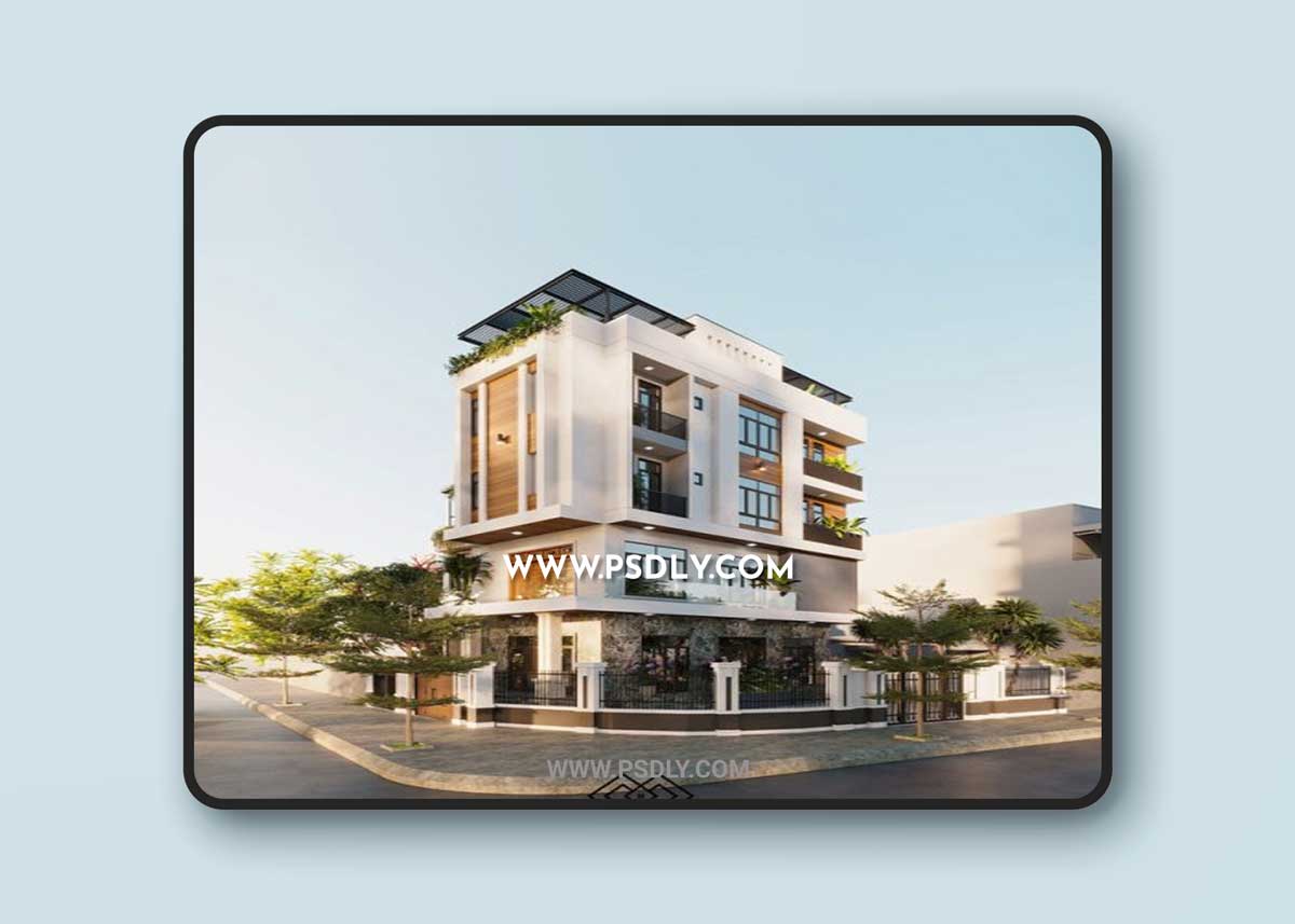 House Exterior by Nguyen Ba Nam 3D Model