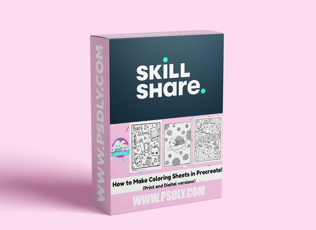 How to Make Coloring Sheets in Procreate! (Print and Digital versions)