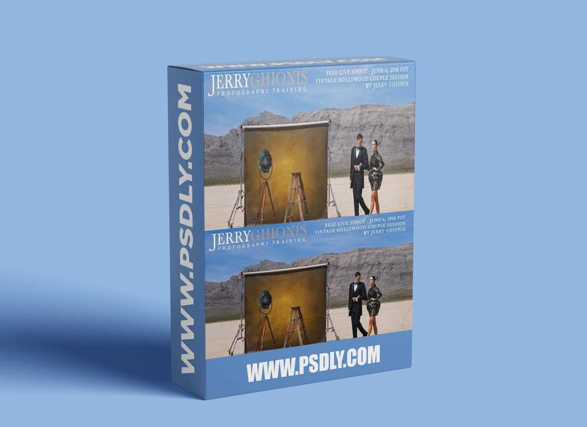 Jerry Ghionis - Vintage Hollywood Couple Shoot