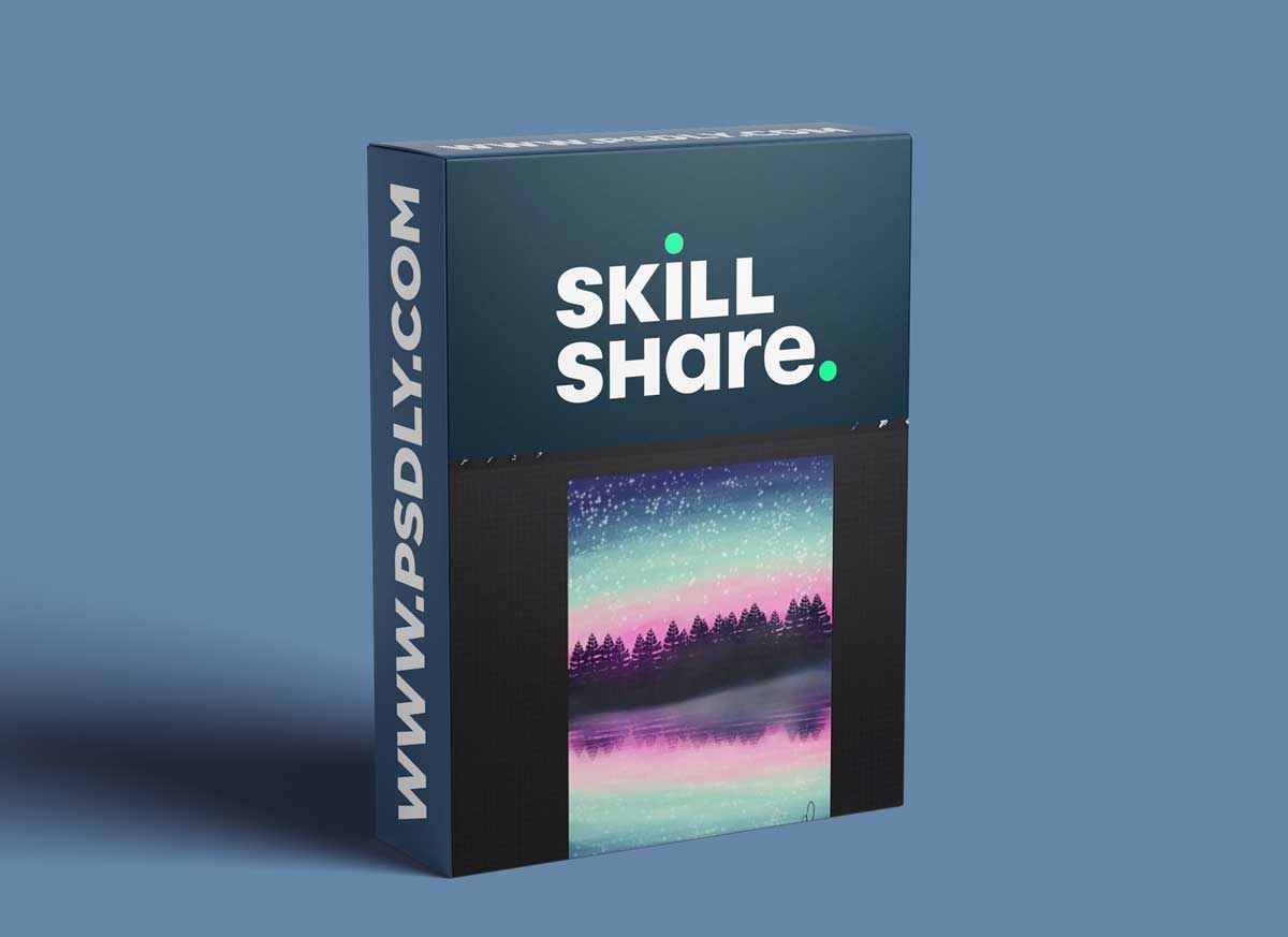 Magical Landscape Paint Along in Procreate