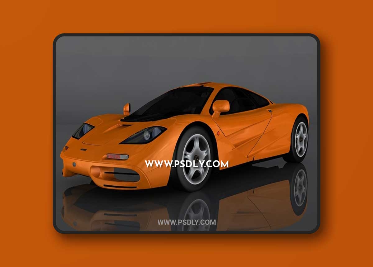 McLaren F1 1993 3D Model o93009