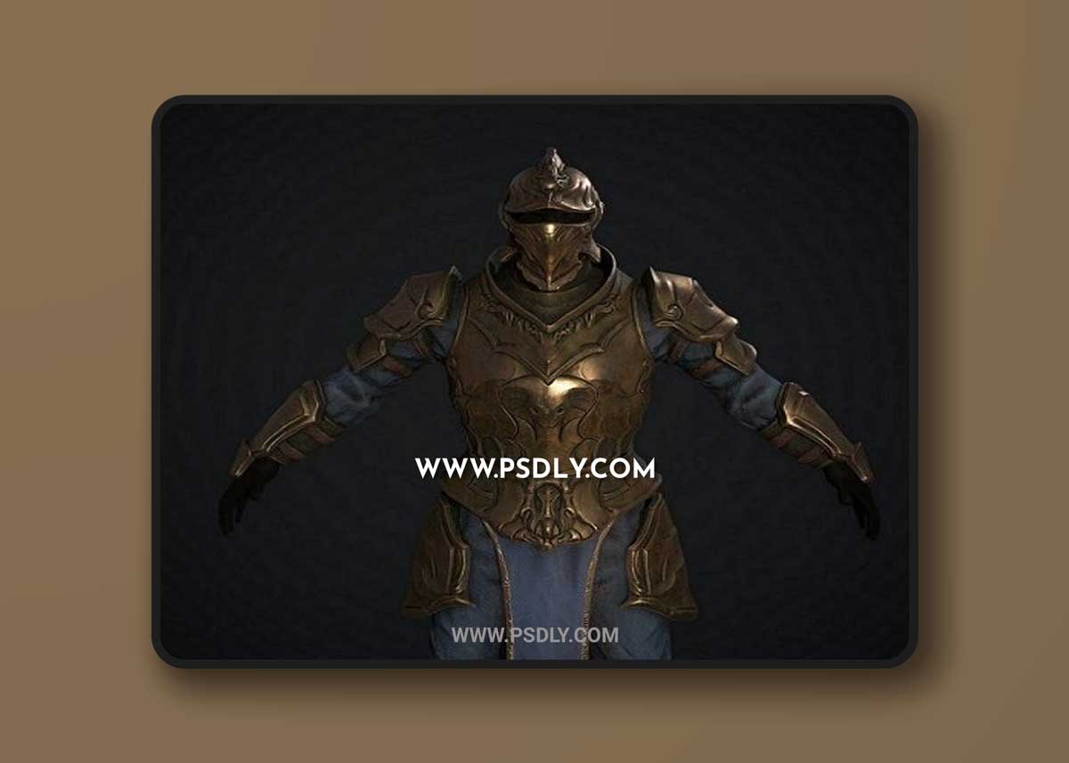 Medieval Armour 3D Model