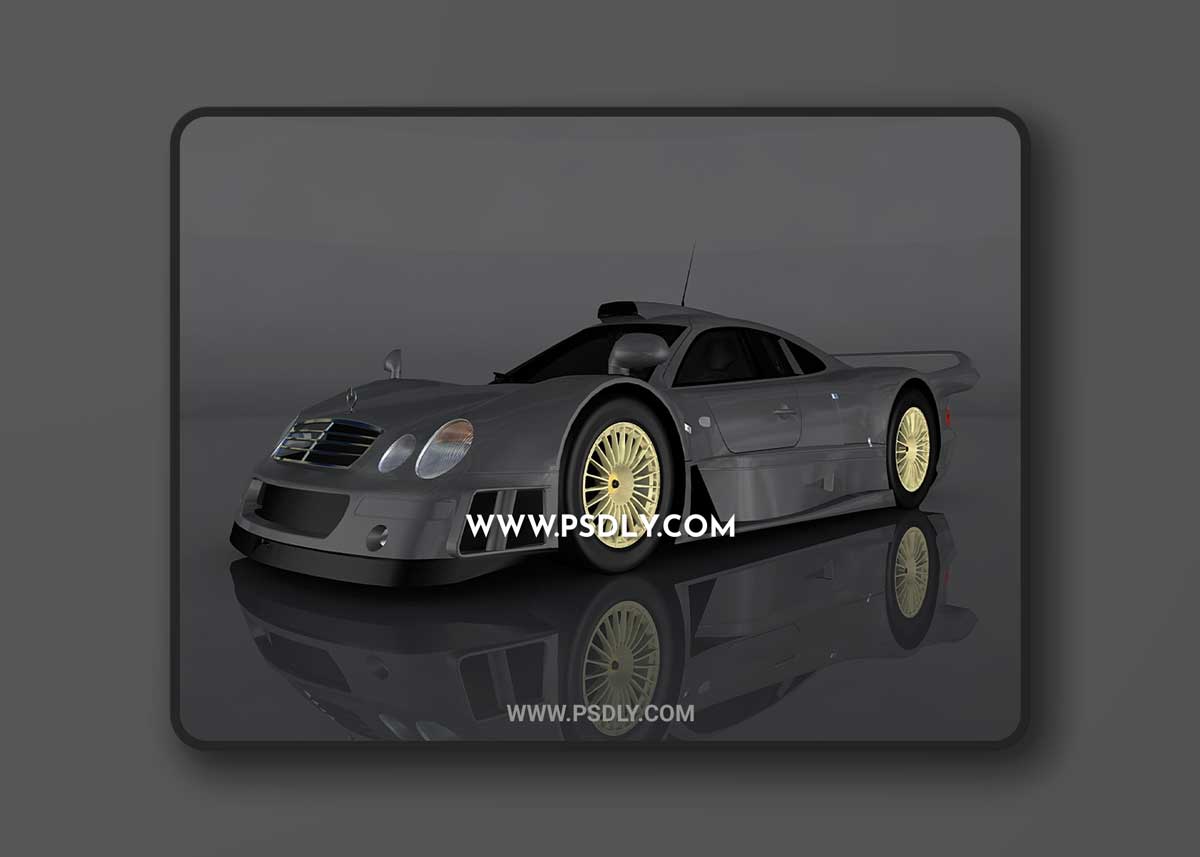 Mercedes-Benz CLK-GTR 3D Model o89428