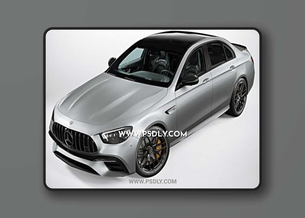 Mercedes E63 Sedan AMG 2021 3D Model
